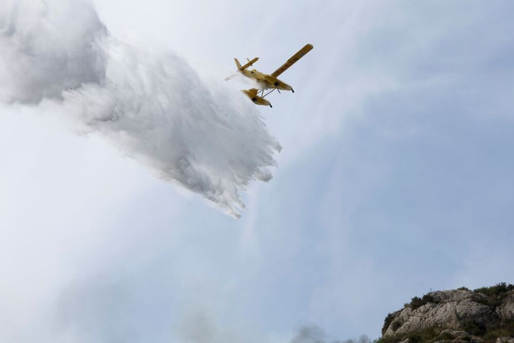 Cataluña sufre treintena de incendios simultáneos