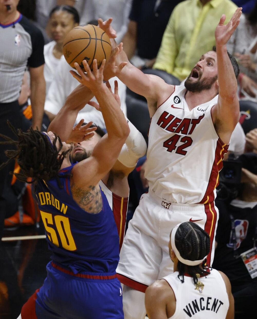 NBA Finals Game 3 - Denver Nuggets at Miami Heat  / RHONA WISE