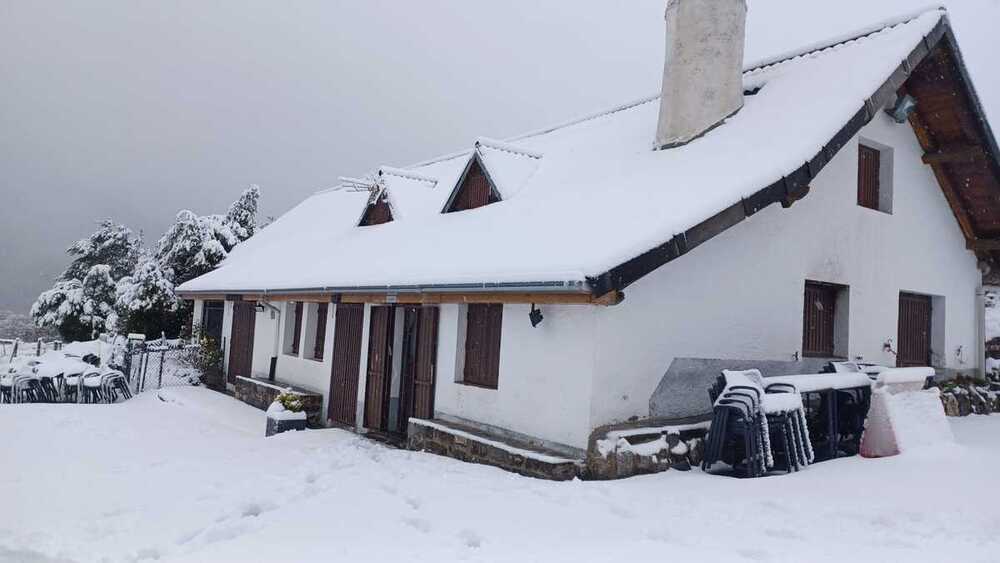 Nieve en el Pirineo con acumulaciones superiores a 20 cm