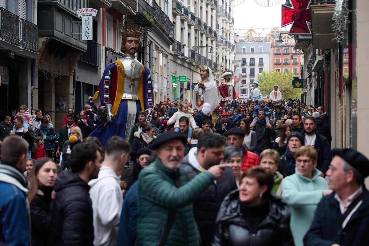 Festividad de San Saturnino en Pamplona  / IÑAKI PORTO