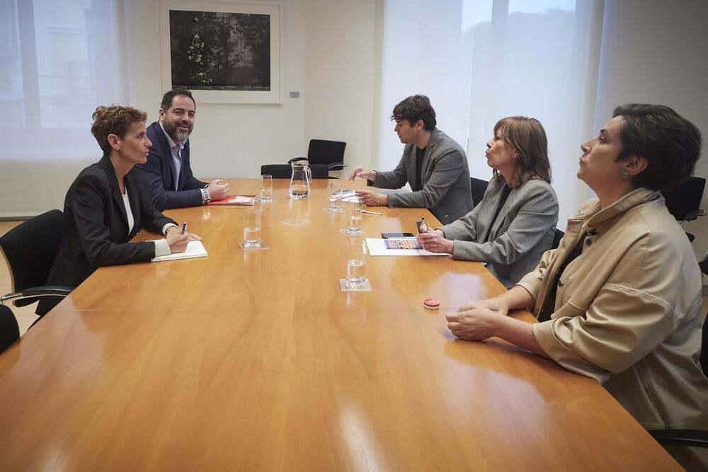 Reunión celebrada en junio entre representantes de PSN y Geroa Bai