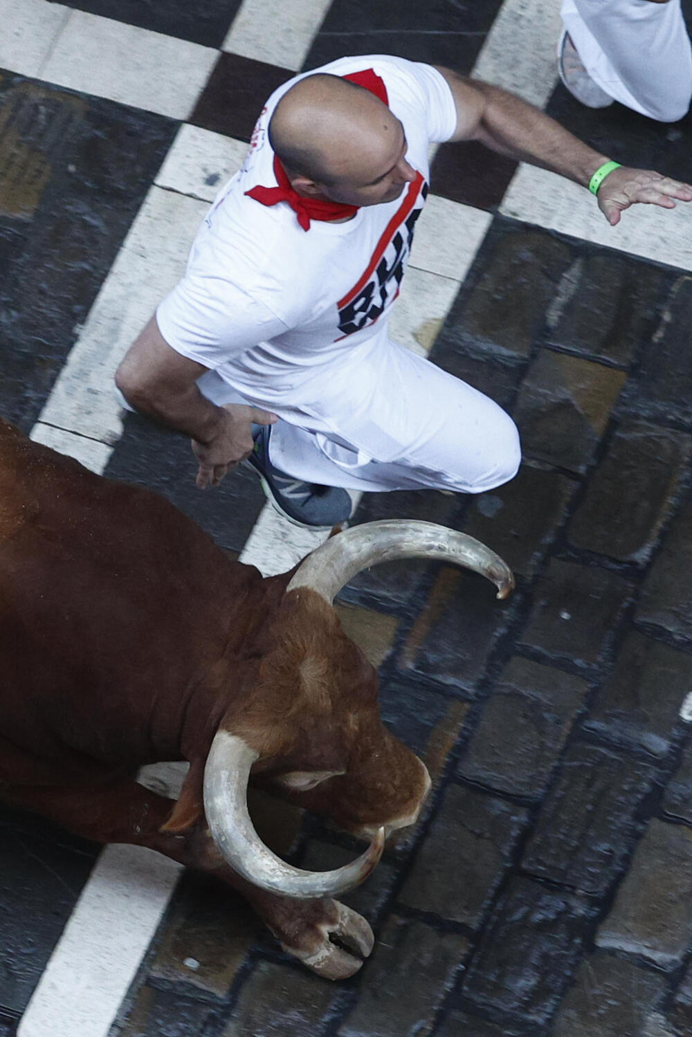 Tercer encierro de los sanfermines 2023  / RODRIGO JIMÉNEZ