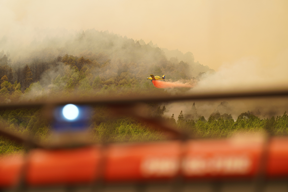 7.600 personas evacuadas en Tenerife en el incendio  / AGENCIAS