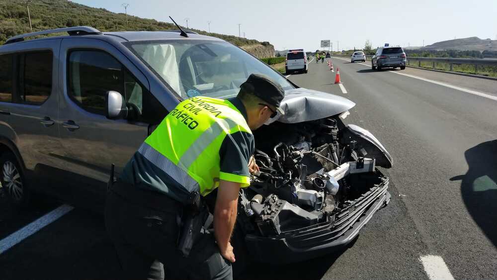 Accidente en Tiebas