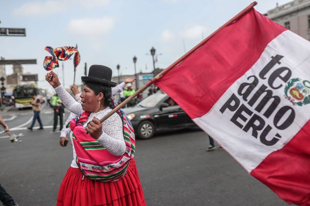 Manifestaciones antigubernamentales en Perú  / ALDAIR MEJIA