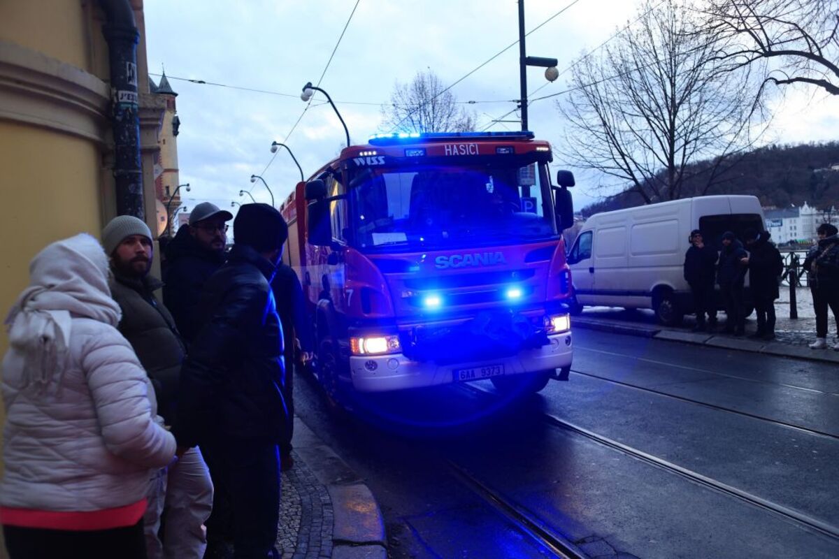 Several dead and dozens injured in central Prague University shooting  / MARTIN DIVISEK