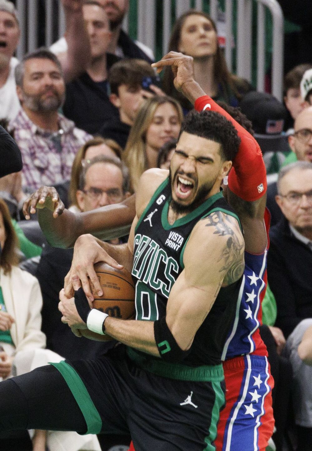 NBA Playoffs - Philadelphia 76ers at Boston Celtics  / CJ GUNTHER