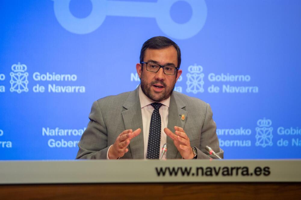 Javier Remírez en sesión de Gobierno