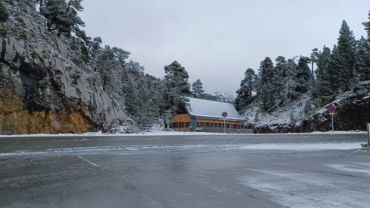 Aparece la nieve en Belagua  / NATV