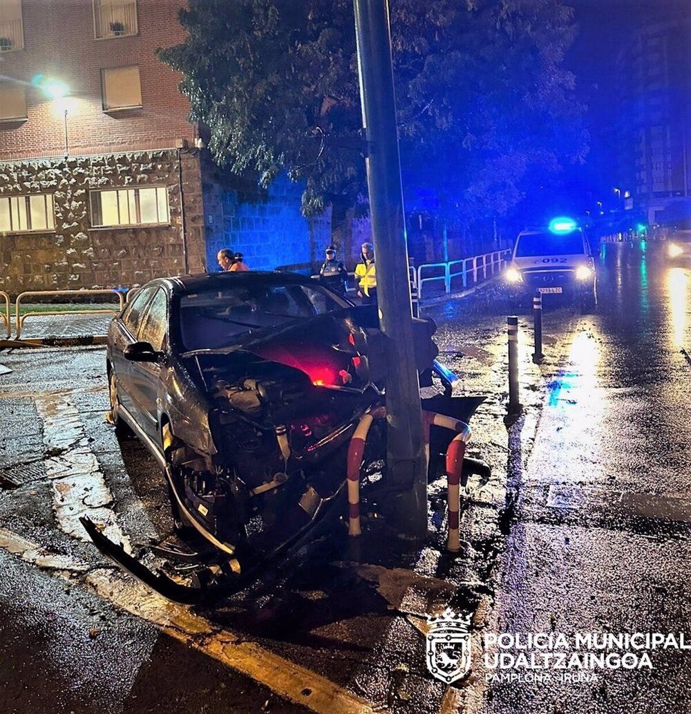 Imagen del accidente