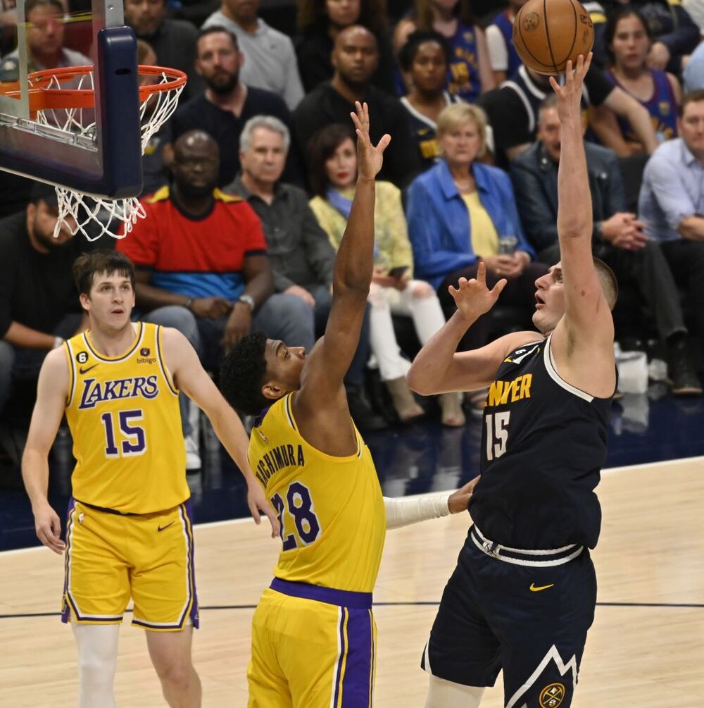 NBA Western Conference Finals - Los Angeles Lakers at Denver Nuggets  / BOB PEARSON