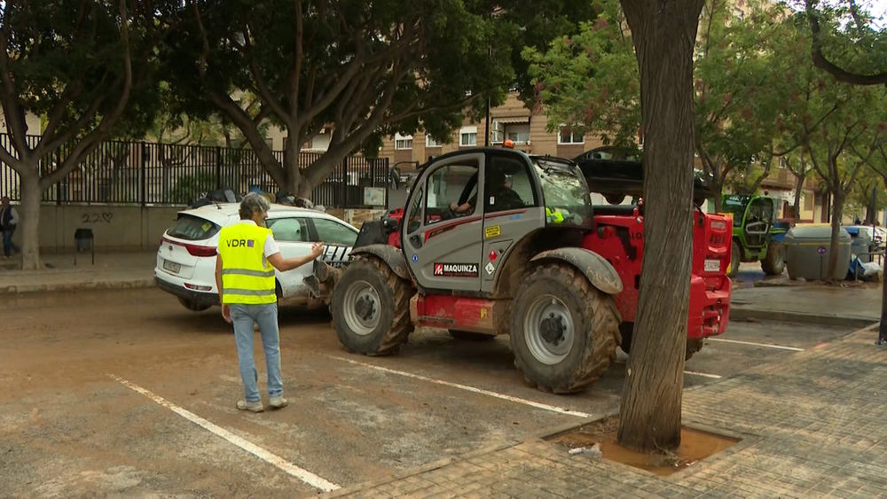 Un trabajador de VDR en Aldaia