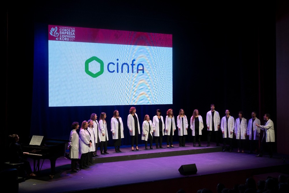 Cinfa gana la II Edición del Coros de Empresa en Baluarte