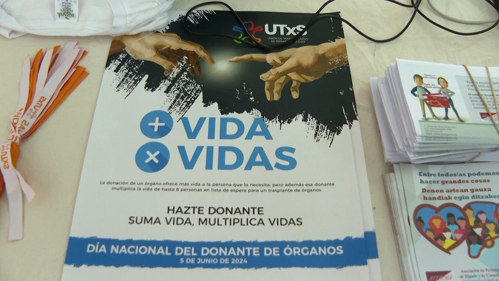 Asociaciones de donantes celebran en Pamplona una fiesta que 'multiplica vidas'