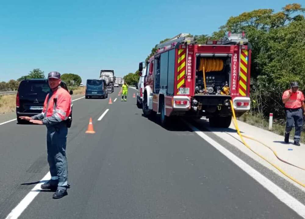 Accidente mortal en la AP-15