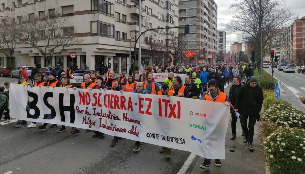 La ciudadanía muestra su respaldo a la plantilla de BSH