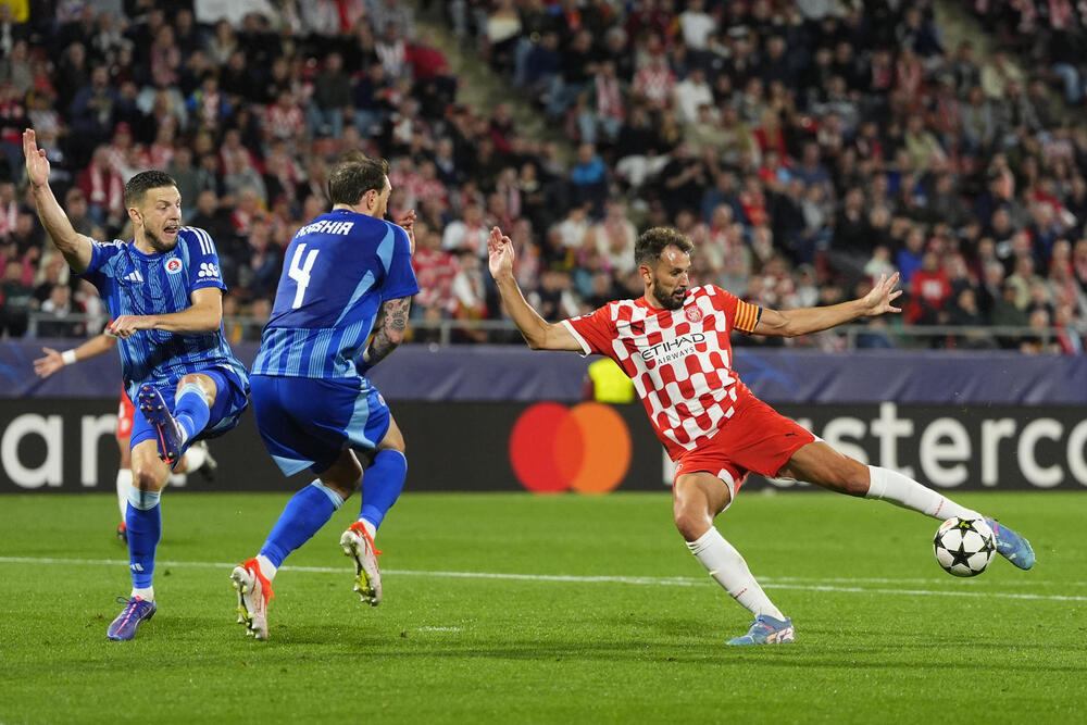 El Girona firma su primera victoria en la Champions