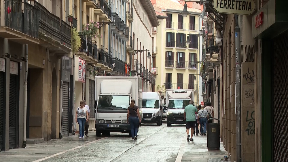 Pamplona trata de volver a la normalidad 