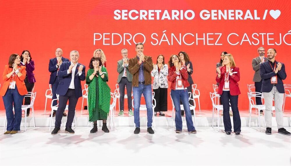 Cerdán y Saiz revalidan su cargo en la Ejecutiva del PSOE