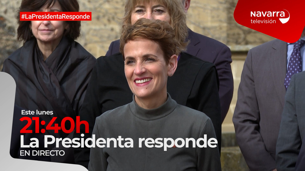 La Presidenta responde en Navarra Televisión