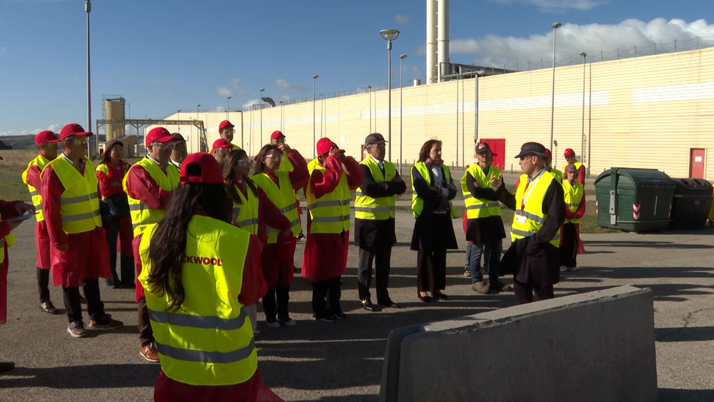 Visita de las nuevas oficinas en Caparroso