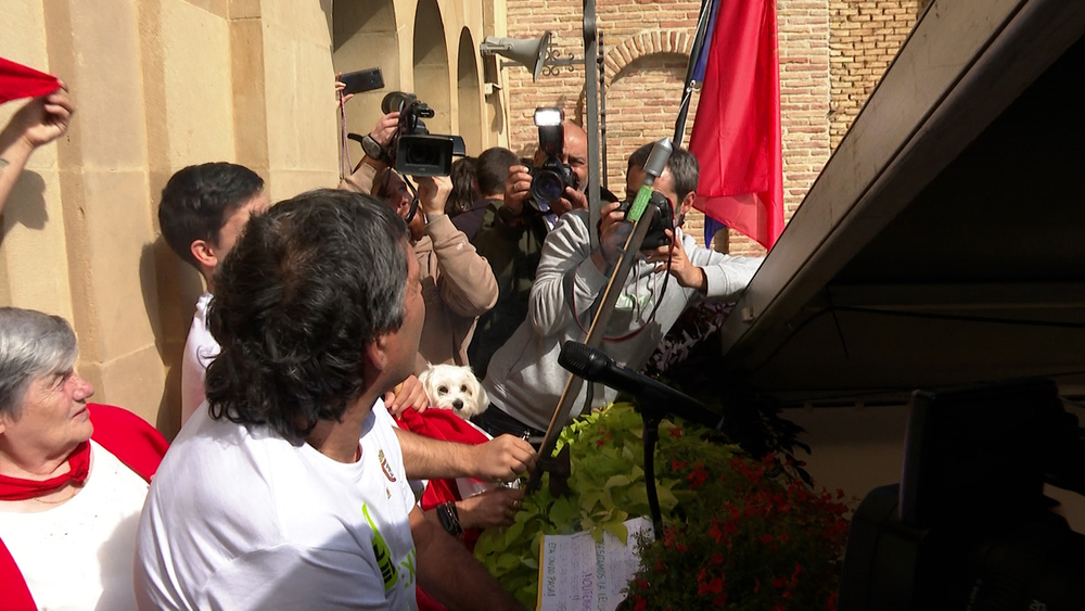 Momento del lanzamiento del cohete