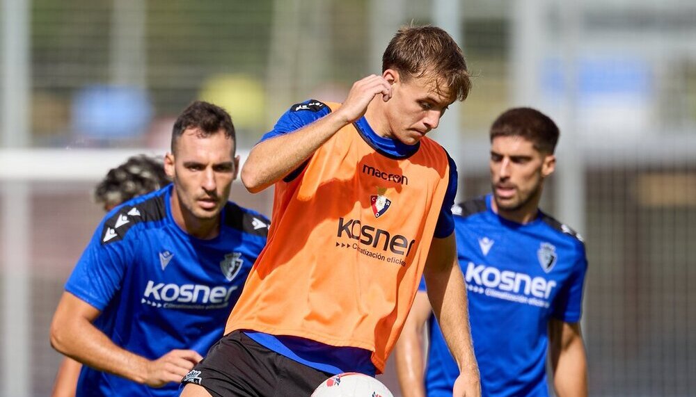 Osasuna se prepara para recibir al Mallorca de Arrasate