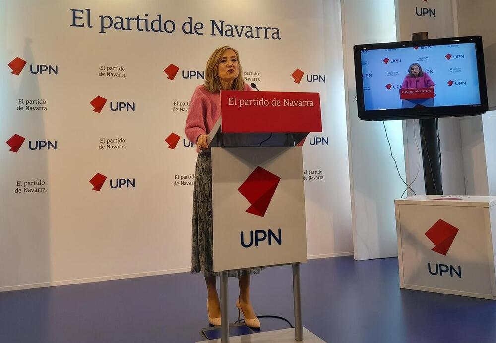 Cristina Ibarrola durante la comparecencia