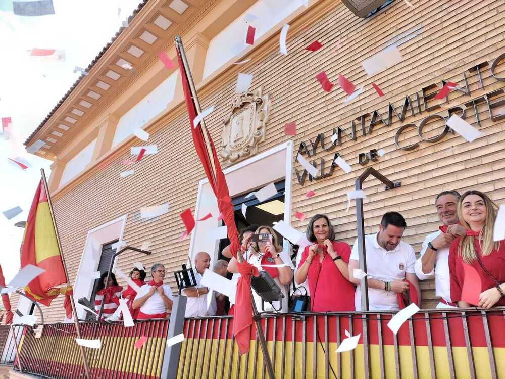 Cortes da inicio a sus fiestas patronales