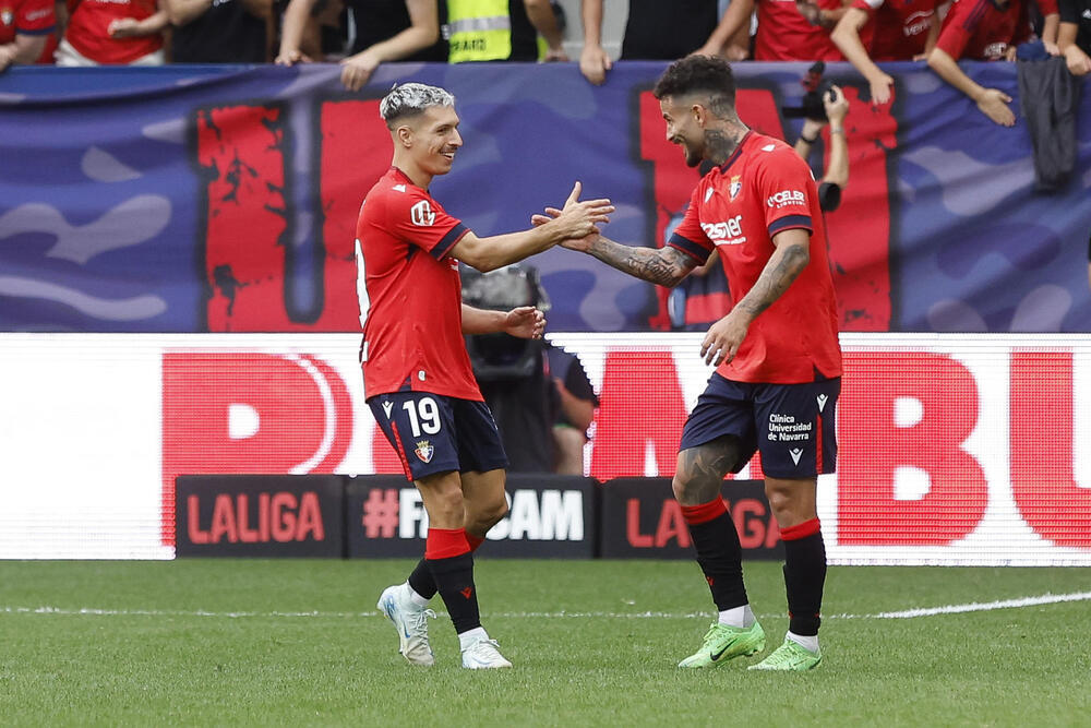 Rubén García da la primera victoria en liga a Osasuna