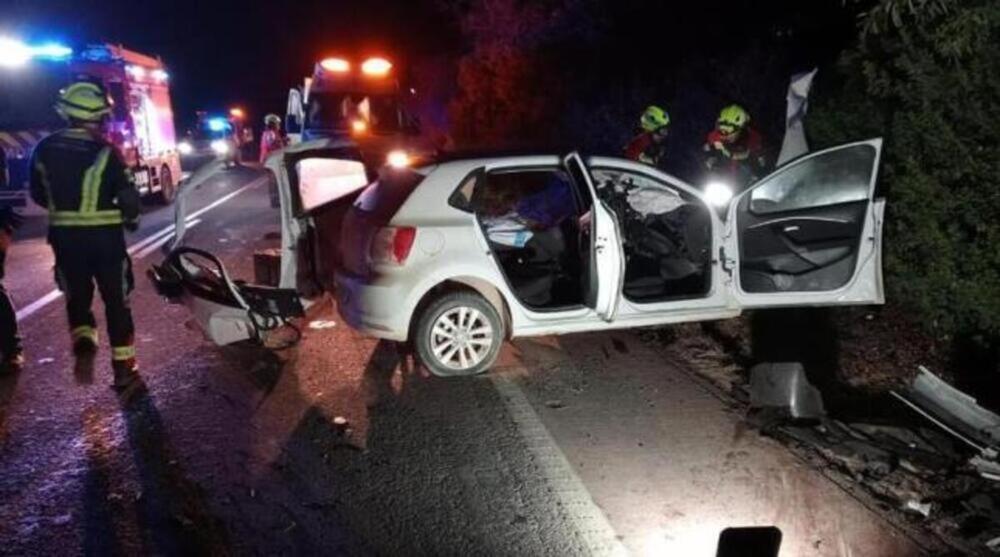 Imagen de archivo de un accidente vial