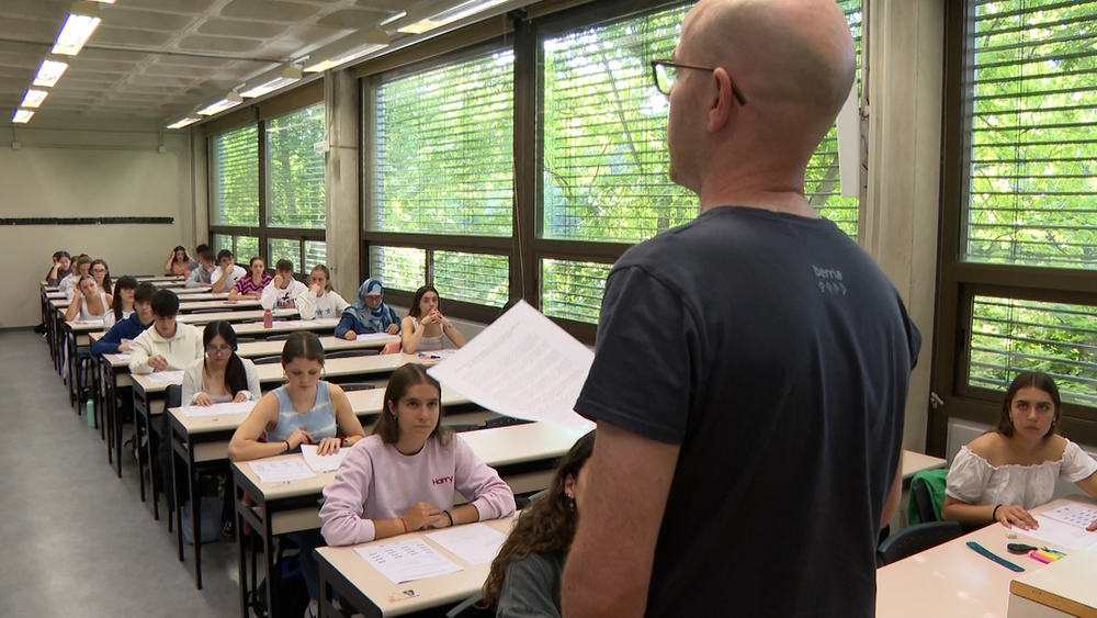 Último día de EvAU para el alumnado navarro