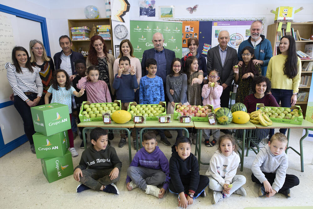 Más de 15.000 niños y niñas de 151 escuelas de Navarra participan en el plan para promover el consumo de fruta y verdura