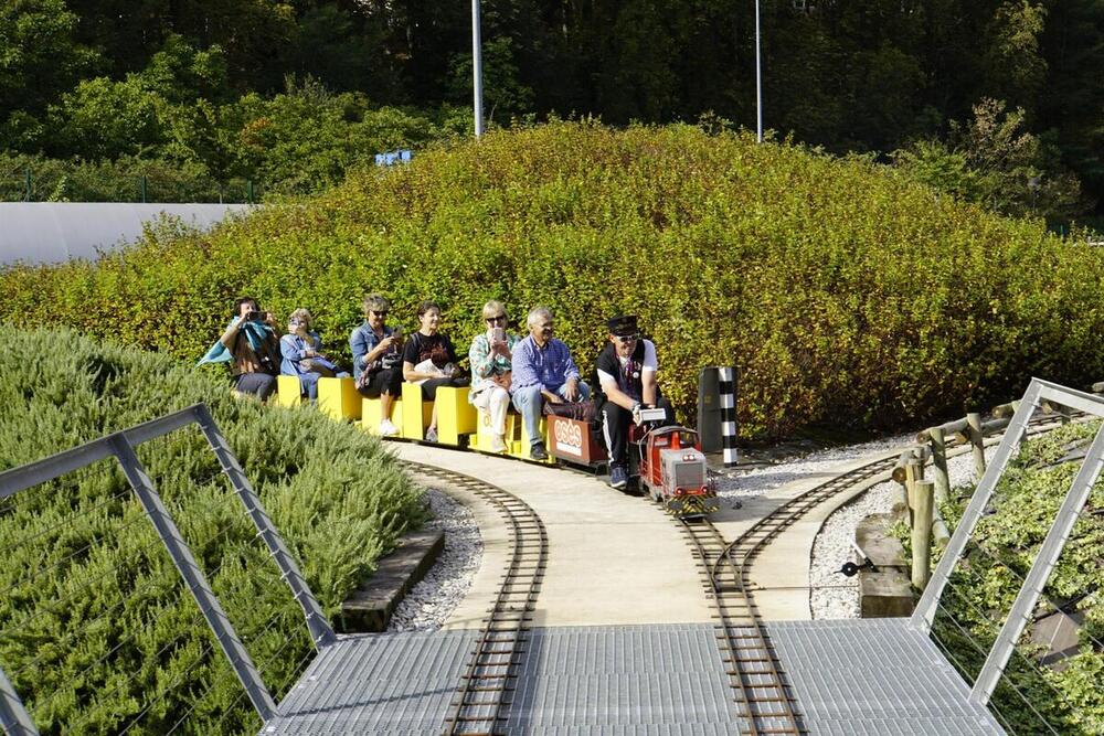 El Parque del Tren de Trinitarios cumple dos años