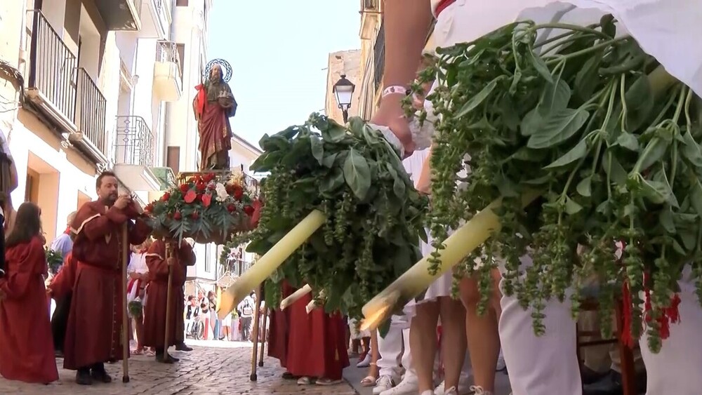 Foto de la procesión de Santa Ana