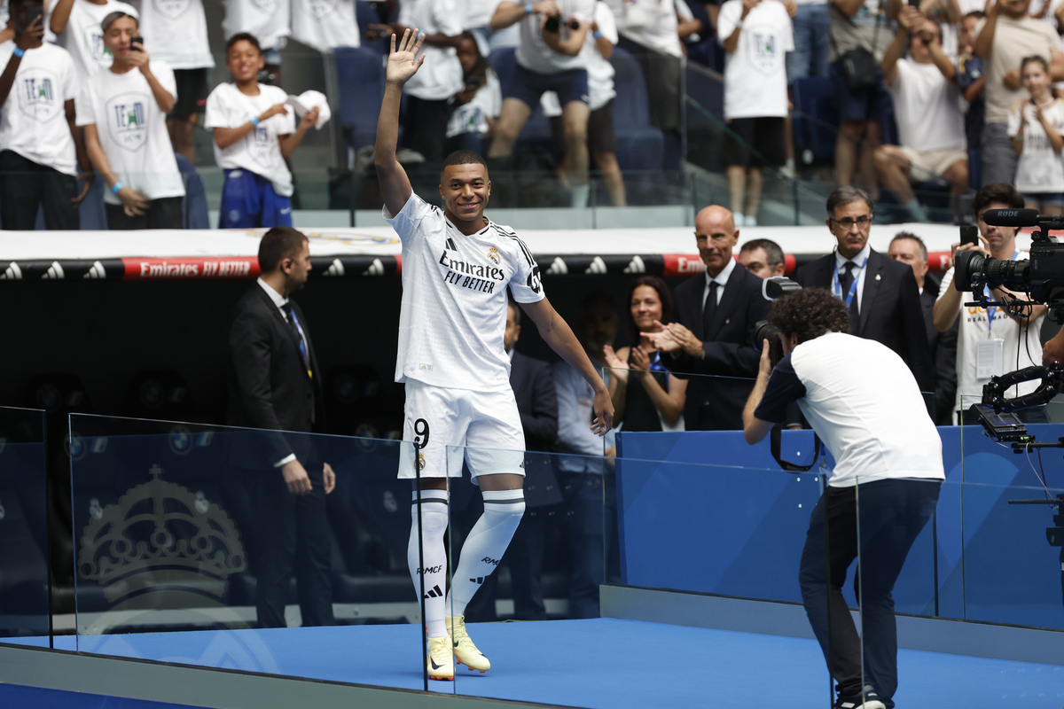 Presentación Mbappé como nuevo jugador del Real Madrid