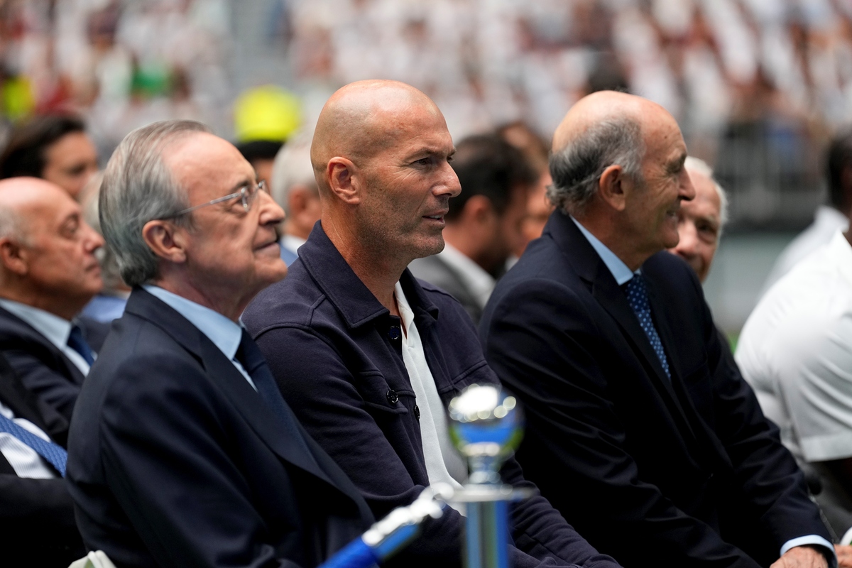 Kylian Mbappe presentation as new player of Real Madrid  / AFP7 VÍA EUROPA PRESS