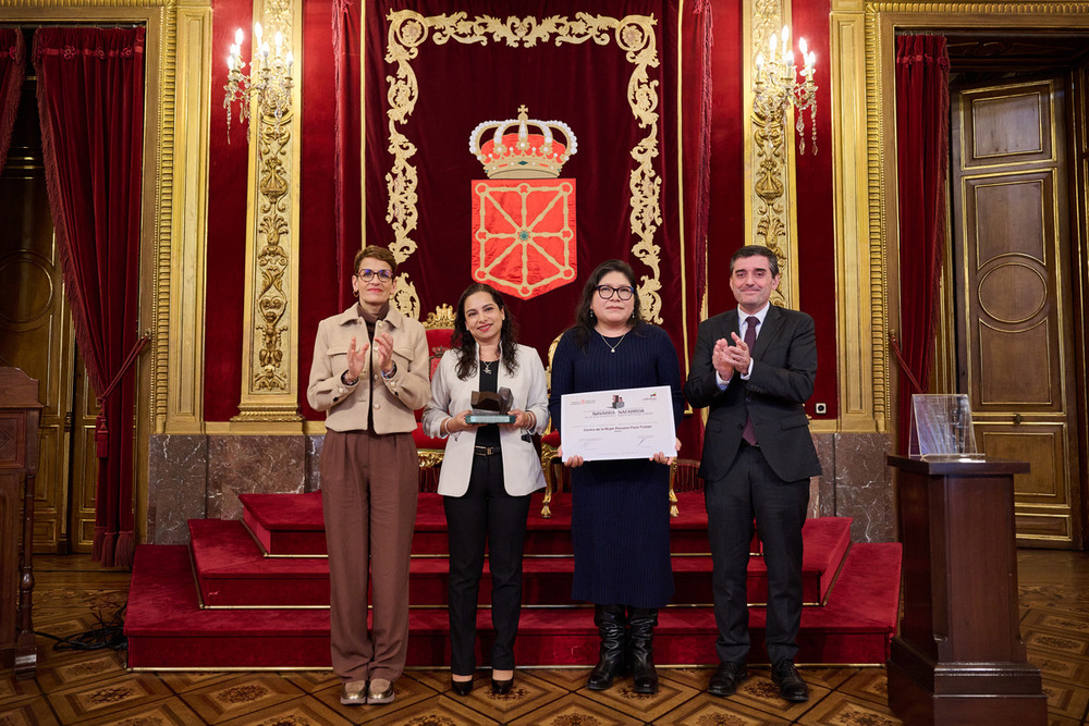 Navarra reconoce al Centro de la Mujer Peruana Flora Tristán