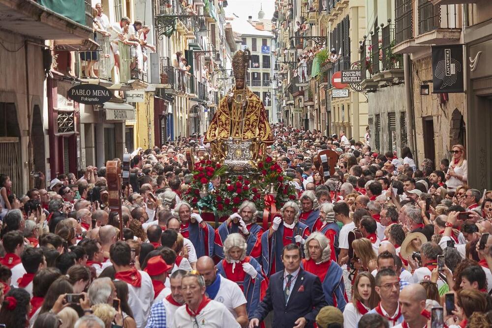 La procesión de San Fermín, en directo por Navarra TV