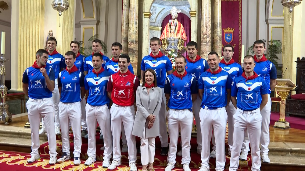 Presentación de Torneo de Pelota de San Fermín Caixa Bank