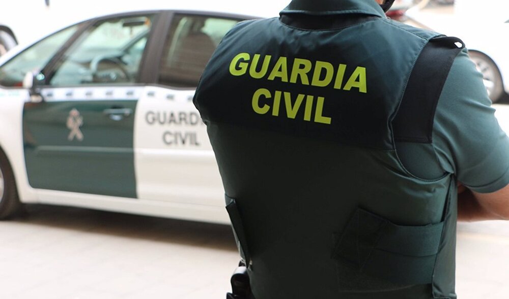 Imagen de archivo de un agente de Guardia Civil de servicio