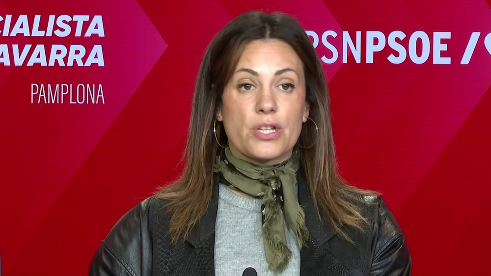 Marina Curiel, portavoz del PSN en Pamplona