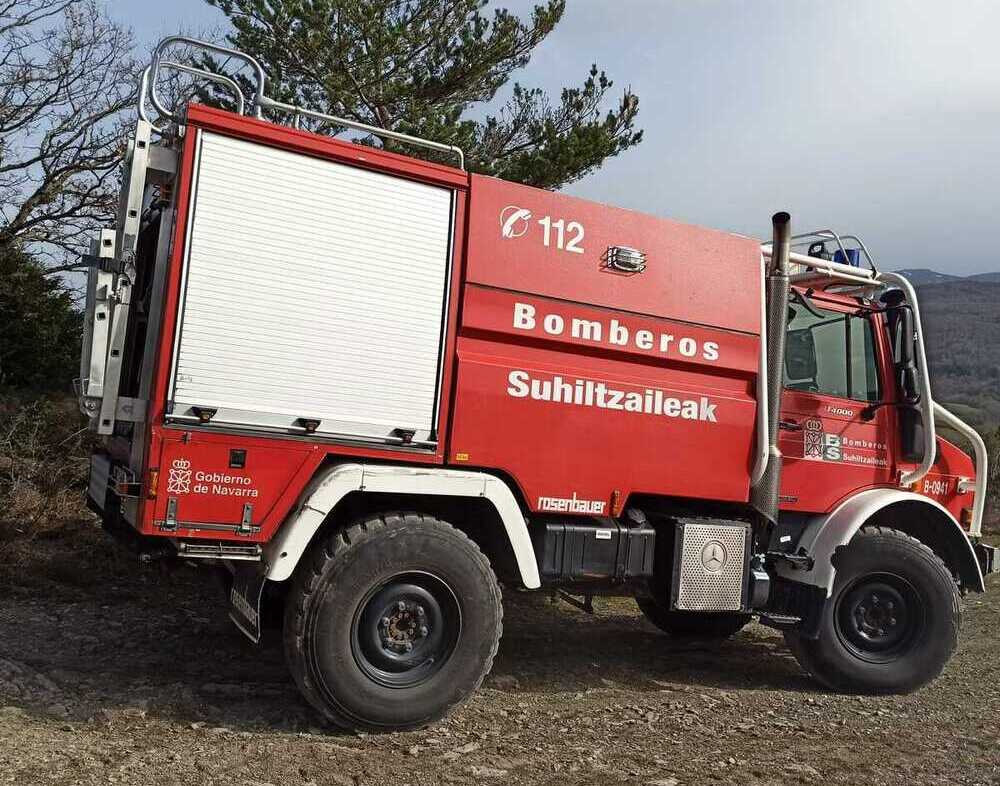 Estabilizado un incendio forestal en un pinar en Falces