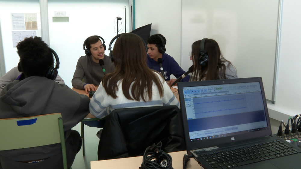 En la piel de un periodista en el instituto de Cintruénigo