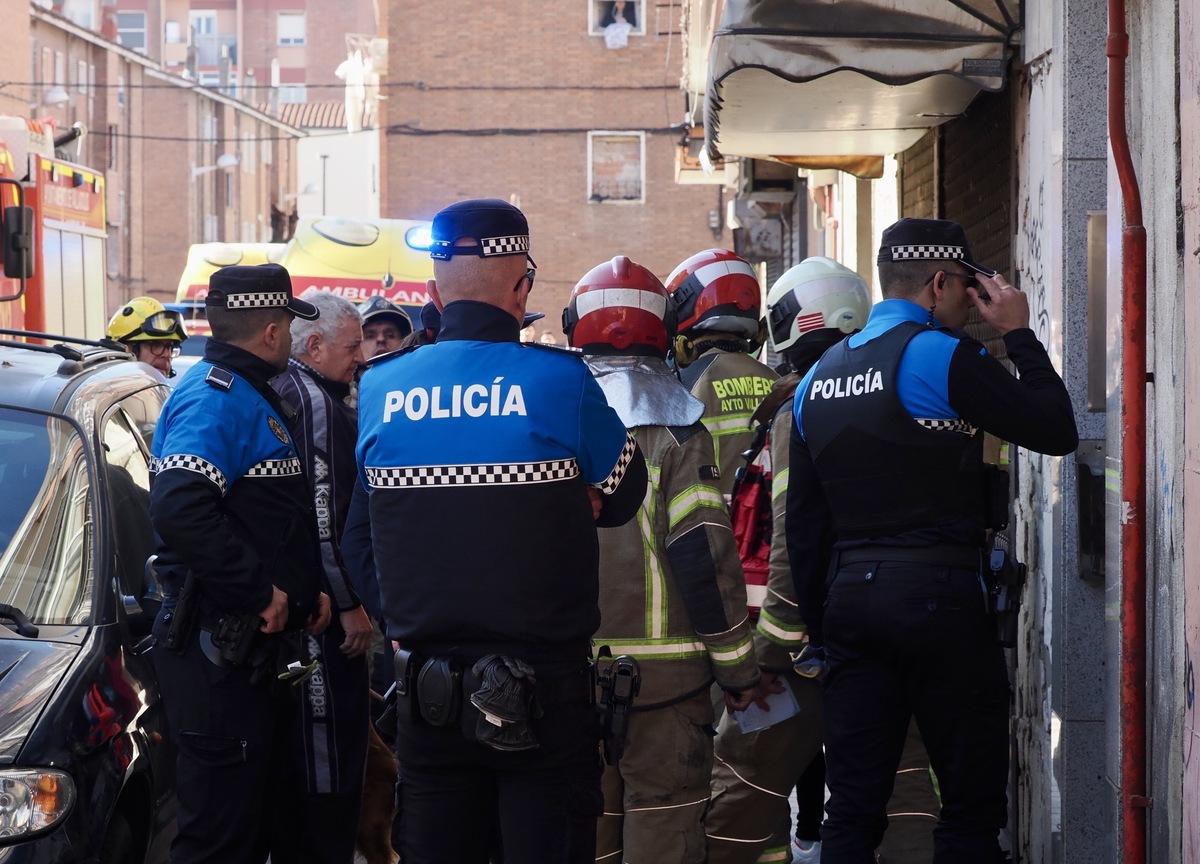 Una explosión en una vivienda de Valladolid deja al menos dos heridos