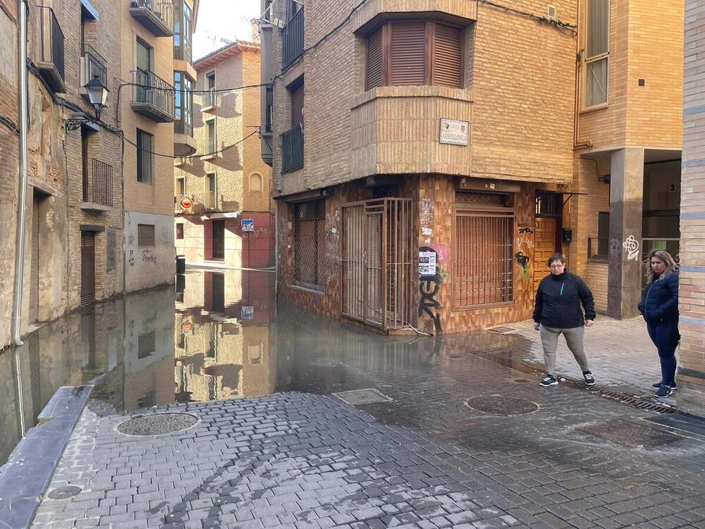 Calle Verjas en Tudela