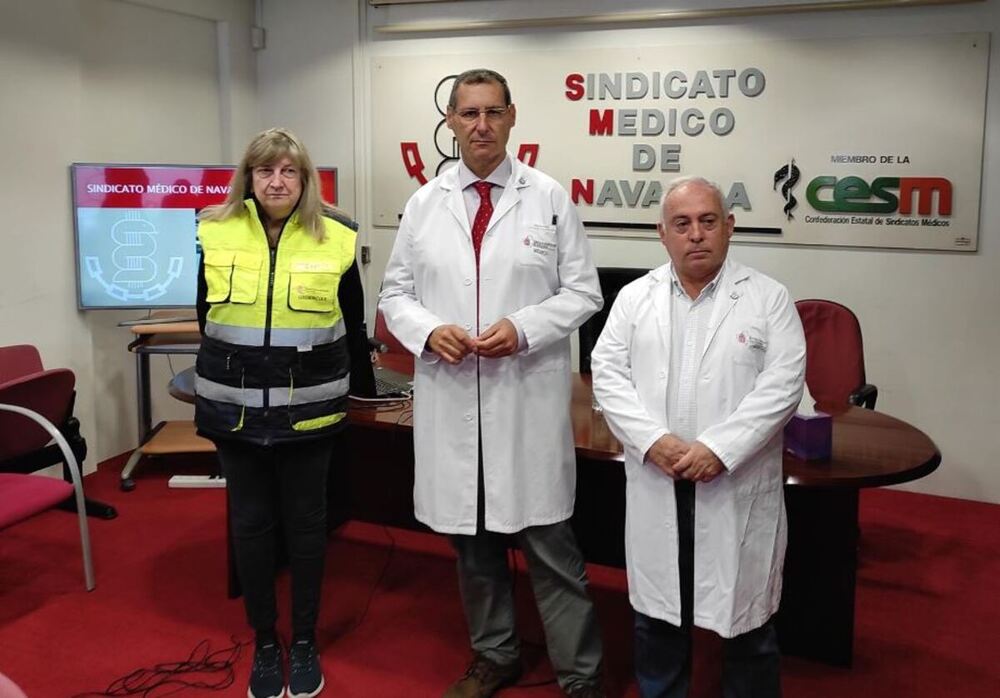 El Sindicato Médico en rueda de prensa