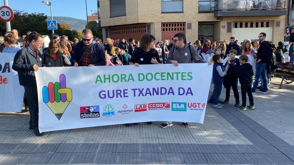 Los sindicatos de Educación vuelven a tomar las calles