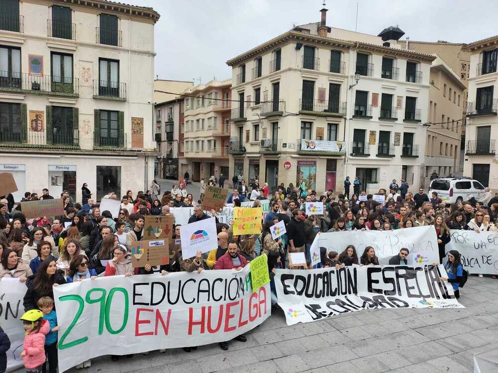 Jornada de huelga en Tudela