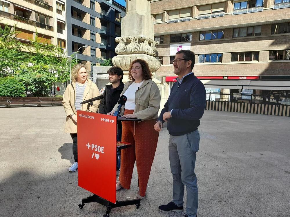 La número 19 en la lista del PSOE para las elecciones europeas del 9 de junio, Elena Sancho